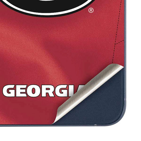 University of Georgia Red Jersey Galaxy A55 5G Skin